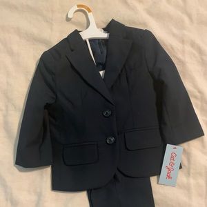 BOYS 12M Navy Suit